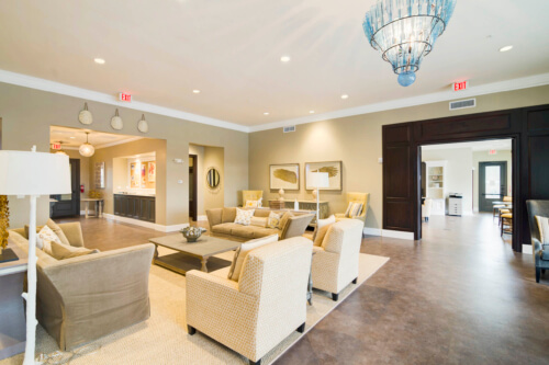 lounge area