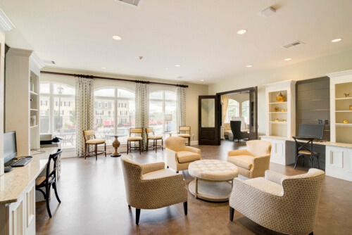 lounge area